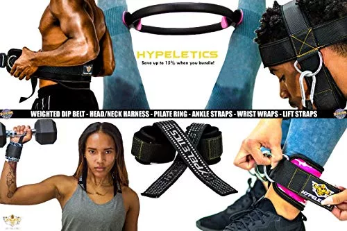 HYPELETICS-Ankle-Straps-for-Cable-Machines-Neoprene-Ankle-Strap-for-Kickbacks-Cable-Ankle-Straps-Leg-Extensions-Glute-Workouts-Ankle-Cuffs-for-Cable-Machine-for-Men-and-Women-Cable-Leg-Strap-0-8